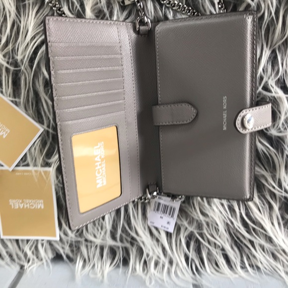 NWT Michael Kors Jet Set Phone Chain Crossbody - Picture 4 of 9